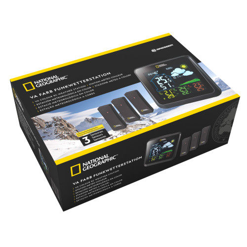 Метеостанция National Geographic VA Colour LCD 3 Sensors (9070710)