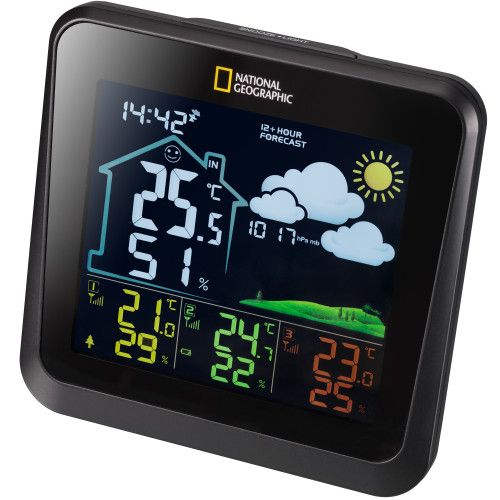 Метеостанция National Geographic VA Colour LCD 3 Sensors (9070710)
