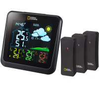 Метеостанция National Geographic VA Colour LCD 3 Sensors (9070710) Метеостанция National Geographic VA Colour LCD 3 Sensors (9070710)