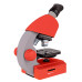Микроскоп Bresser Junior 40x-640x Red с набором для опытов и адаптером для смартфона (8851300E8G000)