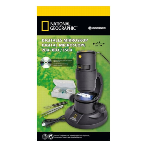 Микроскоп National Geographic 20x/80x/350x