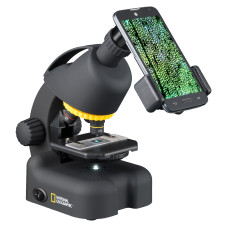 Микроскоп National Geographic 40x-640x с адаптером для смартфона (9119501)