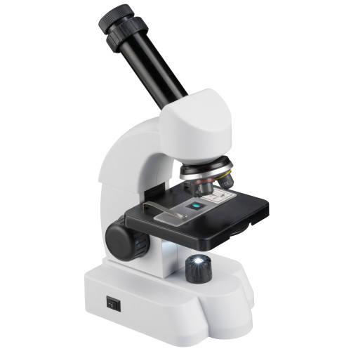 Микроскоп Bresser Junior 40x-640x с набором для опытов и адаптером для смартфона (8856000)