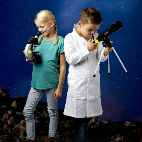 Микроскоп National Geographic Junior 40x-640x + Телескоп 50/360 (9118400)