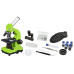 Микроскоп Bresser Biolux SEL 40x-1600x Green с адаптером для смартфона (8855600B4K000)