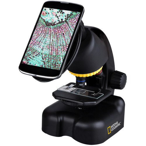 Микроскоп National Geographic Junior 40x-640x + Телескоп 50/360 (с кейсом)
