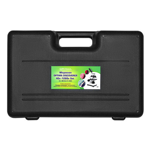 Микроскоп Optima Discoverer 40x-1280x Set + камера