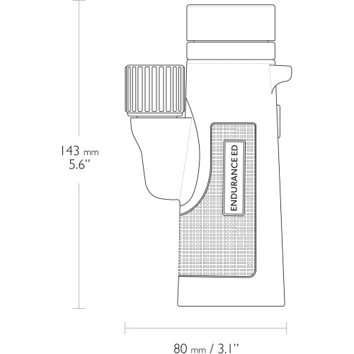 Монокуляр Vanguard Vesta 8x25 Coral (Vesta 8250M CO)