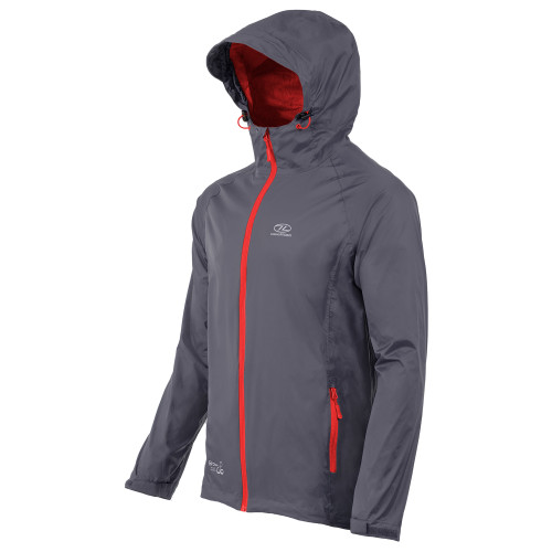Ветровка мужская Highlander Stow & Go Pack Away Rain Jacket 6000 mm Charcoal XL (JAC077-CH-XL)
