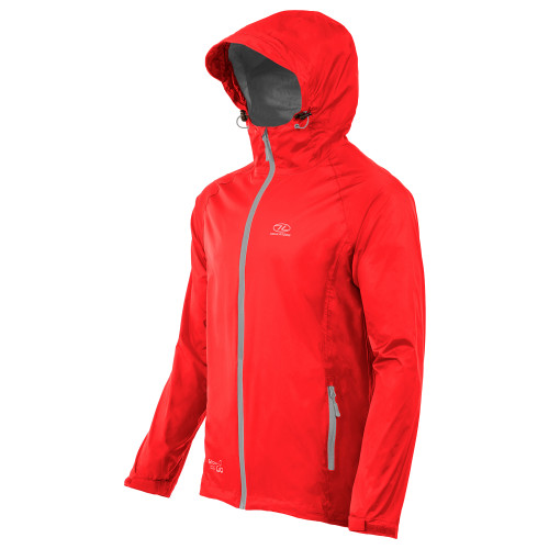 Ветровка мужская Highlander Stow & Go Pack Away Rain Jacket 6000 mm Red M (JAC077-RD-M)