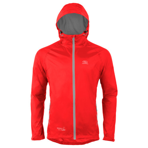 Ветровка мужская Highlander Stow & Go Pack Away Rain Jacket 6000 mm Red XL (Special Offer)