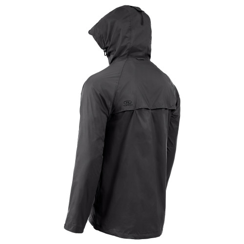 Ветровка мужская Highlander Stow & Go Pack Away Rain Jacket 6000 mm Black XXL (JAC077-BK-XXL)