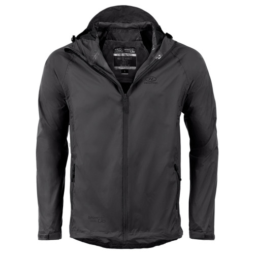 Ветровка мужская Highlander Stow & Go Pack Away Rain Jacket 6000 mm Black XXL (JAC077-BK-XXL)