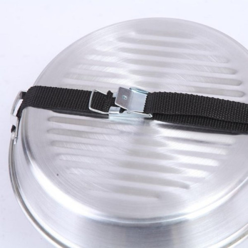 Набор туристической посуды KingCamp Camper 4(KP3903) (silver)