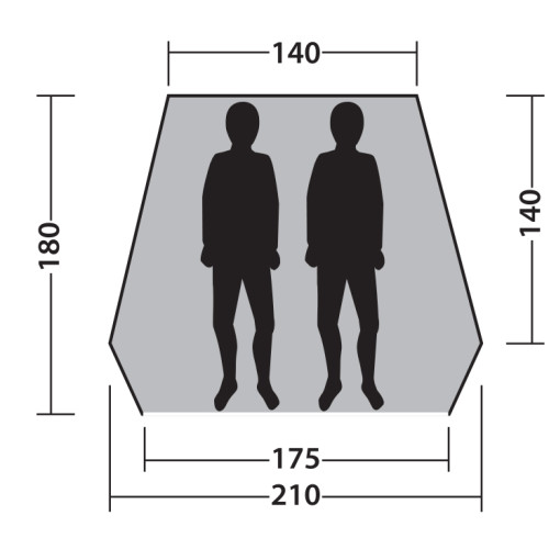 Палатка пляжная Outwell Beach Shelter Compton Blue (111230)