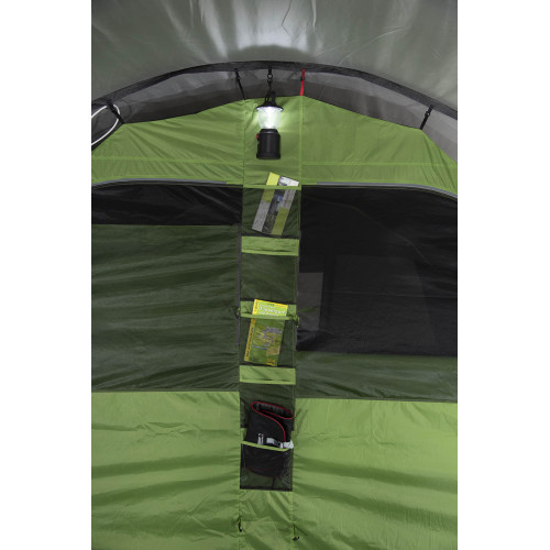 Палатка High Peak Garda 5.0 Light Grey/Dark Grey/Green (11823)