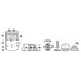 Палатка High Peak Garda 5.0 Light Grey/Dark Grey/Green (11823)