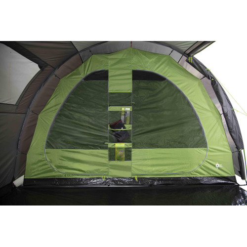 Палатка High Peak Ancona 5.0 Light Grey/Dark Grey/Green (10249)