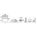 Палатка High Peak Santiago 5.0 Light Grey/Dark Grey/Green (11802)