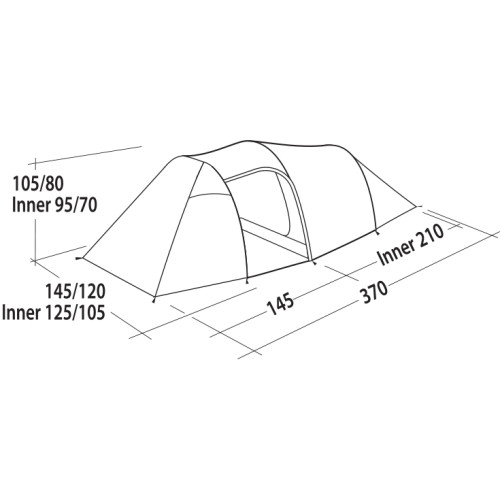 Намет Easy Camp Magnetar 200 Steel Blue (120415)