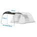 Палатка Ferrino Chanty 5 Deluxe White/Grey (92162CWW)