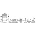 Палатка High Peak Brixen 4.0 Light Grey/Dark Grey/Green (11815)