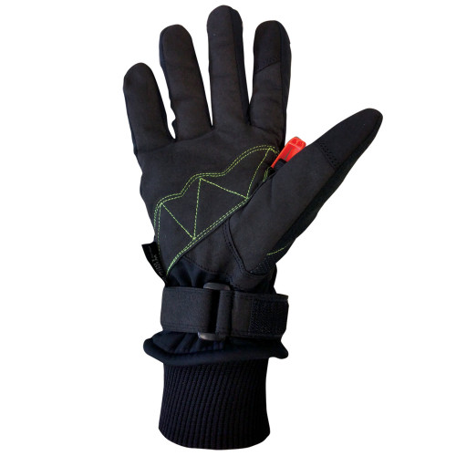 Перчатки для скандинавской ходьбы Gabel Wind Tech N.C.S. Black/Green M (8015012100008)
