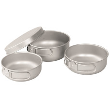 Набор посуды Easy Camp Adventure Ultra Light Cook Set Silver (680196)
