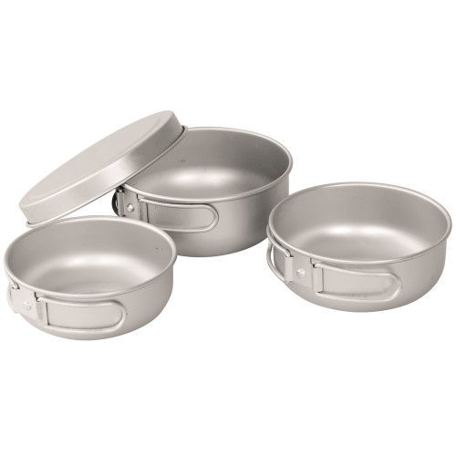 Набор посуды Easy Camp Adventure Ultra Light Cook Set Silver (680196)