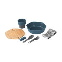 Набір туристичного посуду Robens Leaf Meal Kit Ocean Blue (690277) Набір туристичного посуду Robens Leaf Meal Kit Ocean Blue (690277)