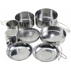 Набор посуды Highlander Peak Weekender Cookware Kit Metallic (CP215)