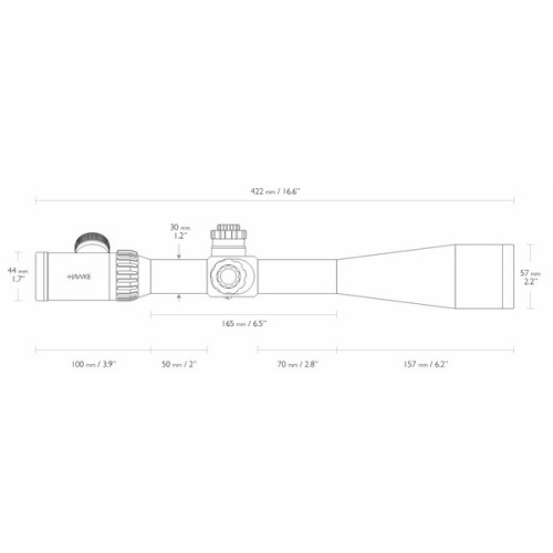 Прицел оптический Hawke Airmax 30 8-32x50 SF (AMX IR)