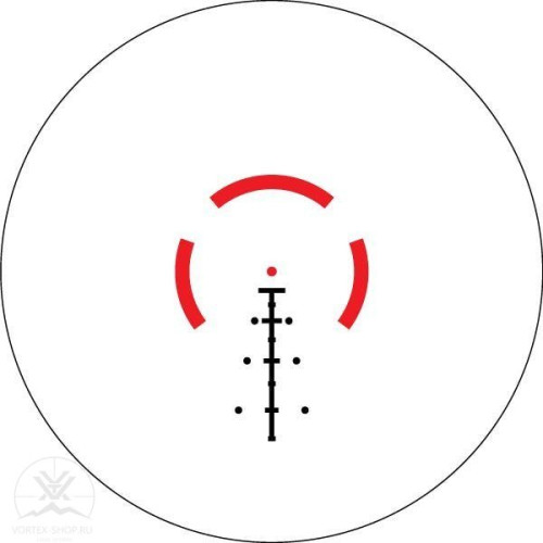 Прицел коллиматорный Vortex Spitfire 5x Prism II Scope AR-BDC4 Reticle (SPR-500)