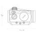 Прицел коллиматорный Hawke Vantage Red Dot 1x30 (Weaver)