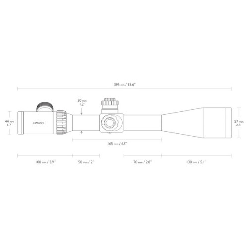 Прицел оптический Hawke Airmax 30 6-24x50 SF (AMX IR)