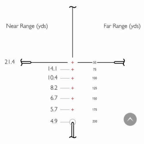 Прицел оптический Hawke Vantage IR 4-12x50 (Rimfire .22 LR Subsonic R/G)