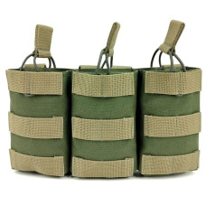 Подсумок для 3 магазинов универсальный АК олива (LE2085)