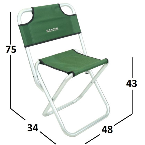 Стул складной Ranger Sula Alum (Арт. RA 4421)
