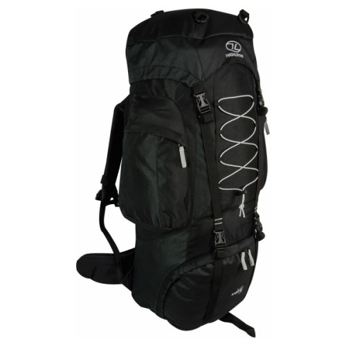 Рюкзак туристический Highlander Rambler 88 Black/Silver