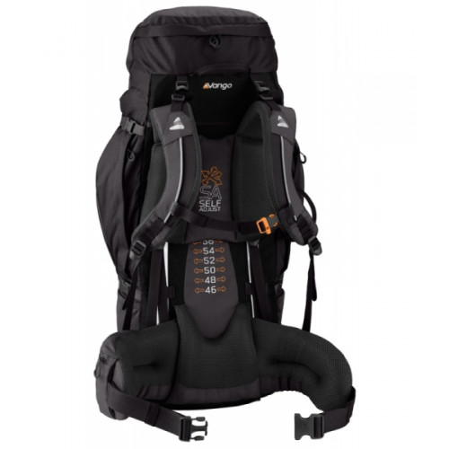 Рюкзак туристический Vango Sherpa 70+10 Shadow Black