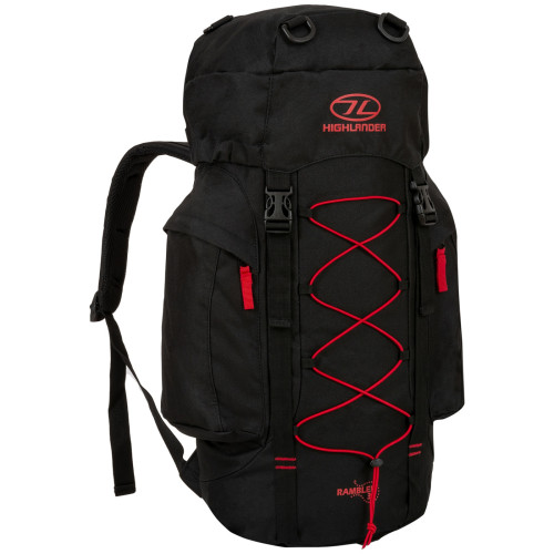Рюкзак туристический Highlander Rambler 33 Black/Red