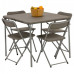 Стол со стульями Vango Orchard 86 Table and Chair Set Grey (TBNORCHARG10TDC)