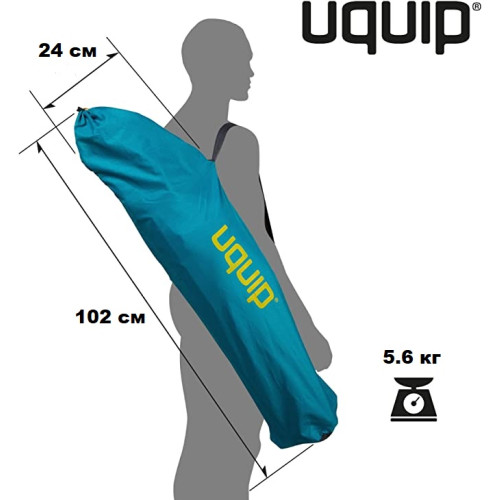 Кресло раскладное Uquip Becky Blue/Grey (244026)