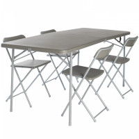 Стол со стульями Vango Orchard XL 182 Table and Chair Set Grey (TBNORCHARG10TET) Стол со стульями Vango Orchard XL 182 Table and Chair Set Grey (TBNORCHARG10TET)