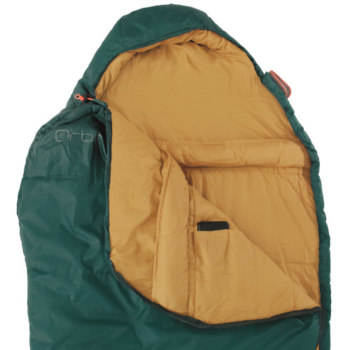 Спальный мешок Easy Camp Orbit 400/-9°C Petrol Blue Left (240161)
