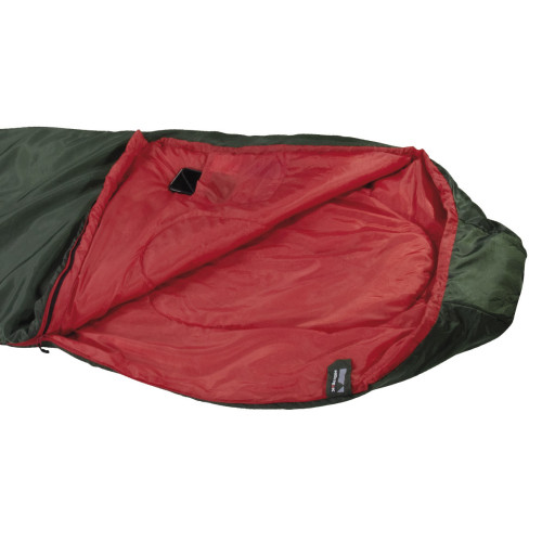 Спальный мешок High Peak Lite Pak 1200/+6°C Green/Red Left (23263)