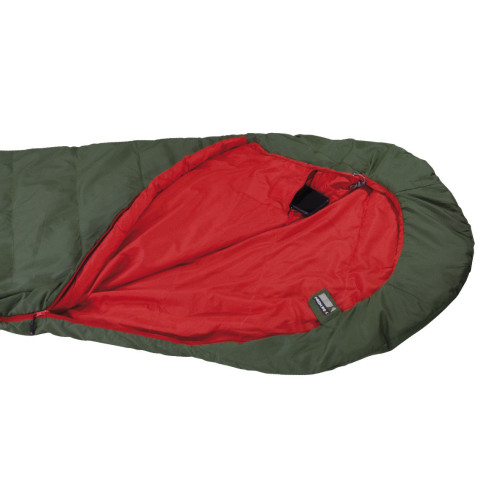 Спальный мешок High Peak Pak 600/+9°C Green/Red Left (23246)