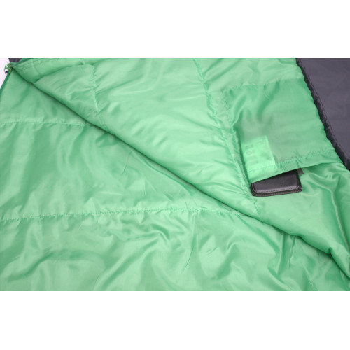 Спальный мешок High Peak Lite Pak 800/+8°C Anthra/Green Left (23272)
