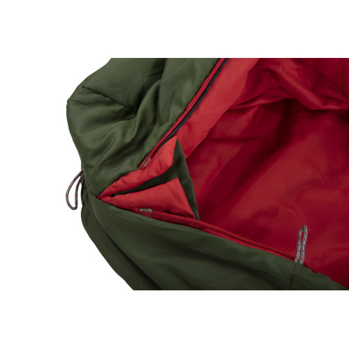 Спальный мешок High Peak Pak 1000/+4°C Green/Red Left (23250)