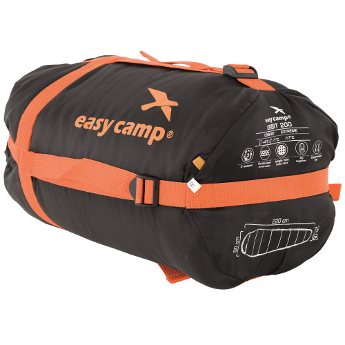 Спальный мешок Easy Camp Orbit 200/-1°C Black (Right)